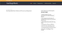 Desktop Screenshot of frontrangemoversco.com
